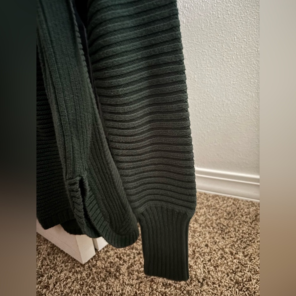 Dakini Green Ribbed Sweater - Picture 3 of 3